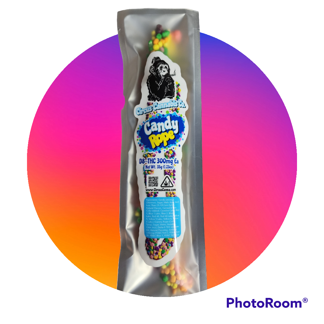 Δ8-THC Candy Ropes 300mg | Circus Cannabis Co. 🎪